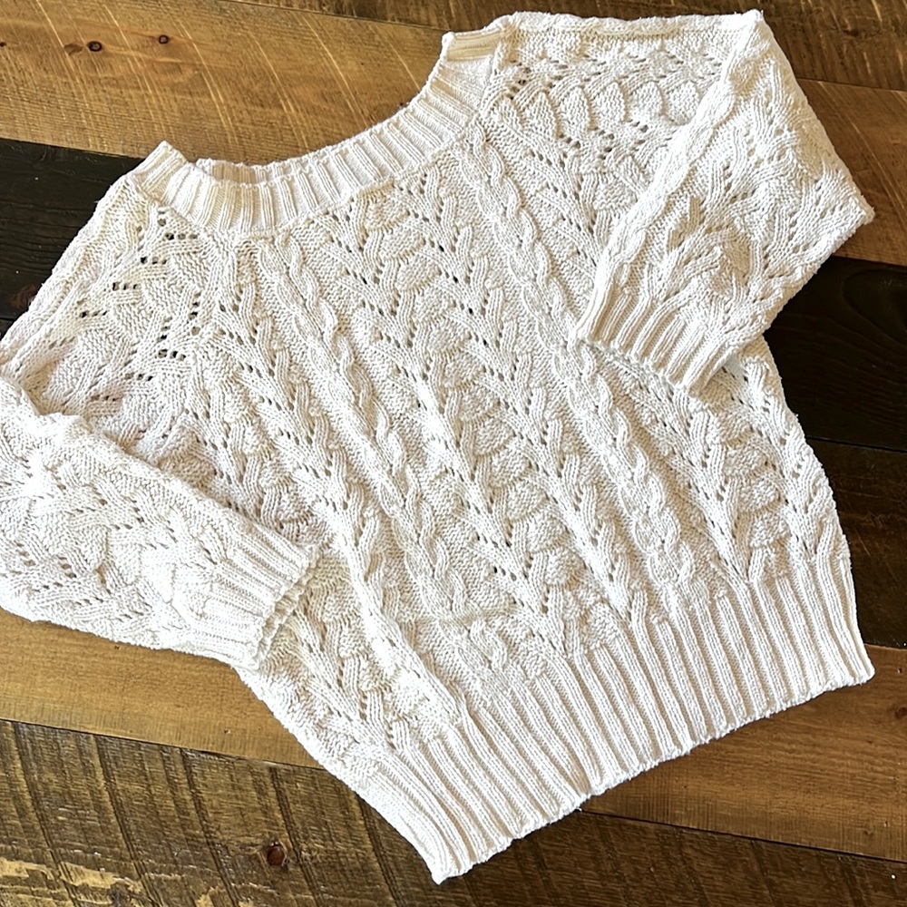 Pretty Knit 🧶 ⚓️Boat Neck Summer Sweater